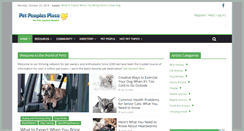 Desktop Screenshot of petpeoplesplace.com